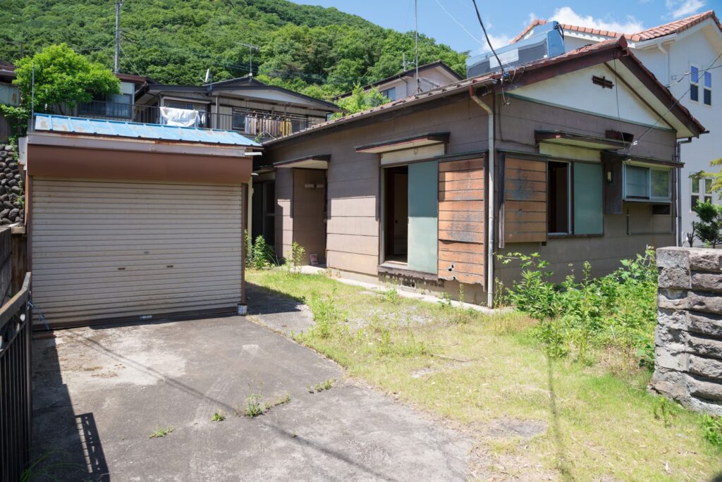 シャッター付き物件